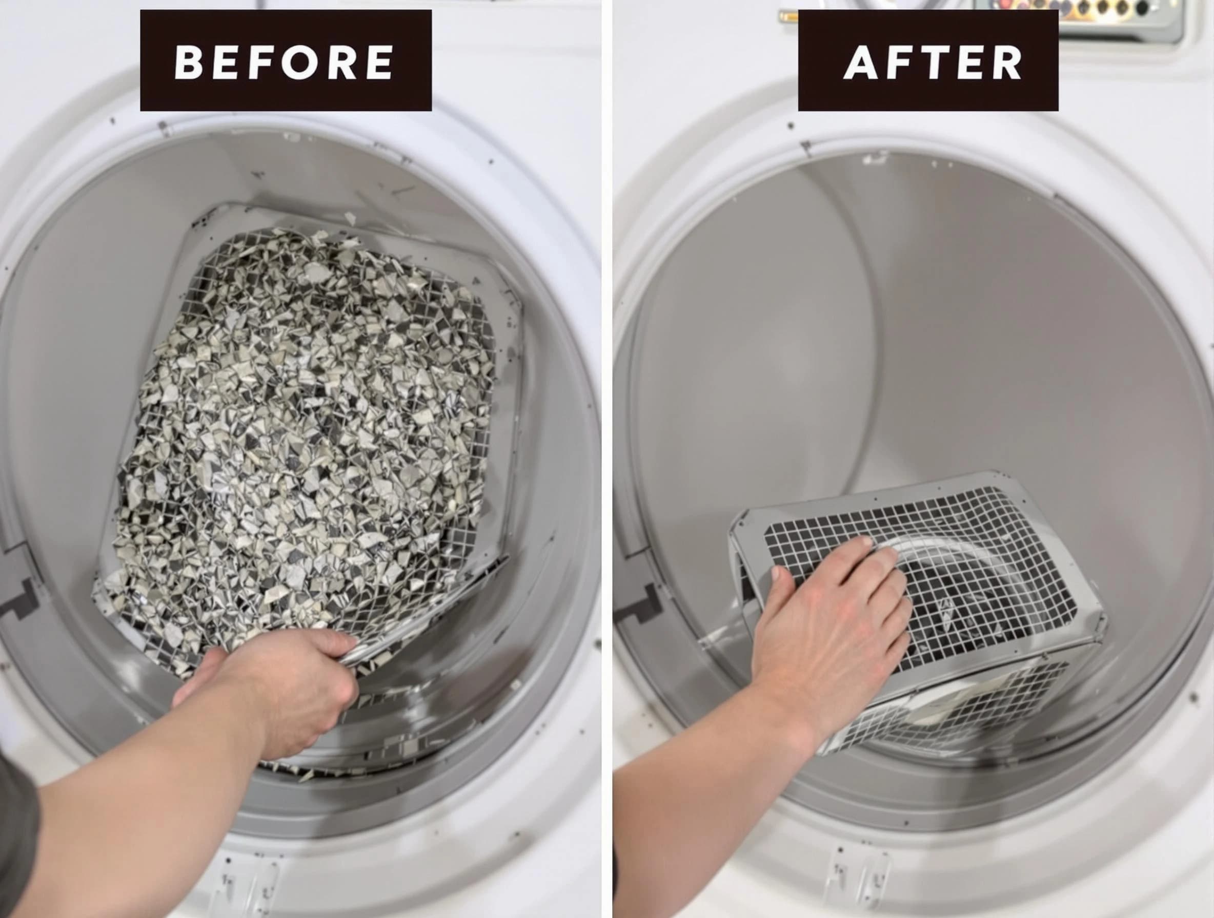 Professional lint trap cleaning by Gardendale Dryer Vent Cleaning in Gardendale