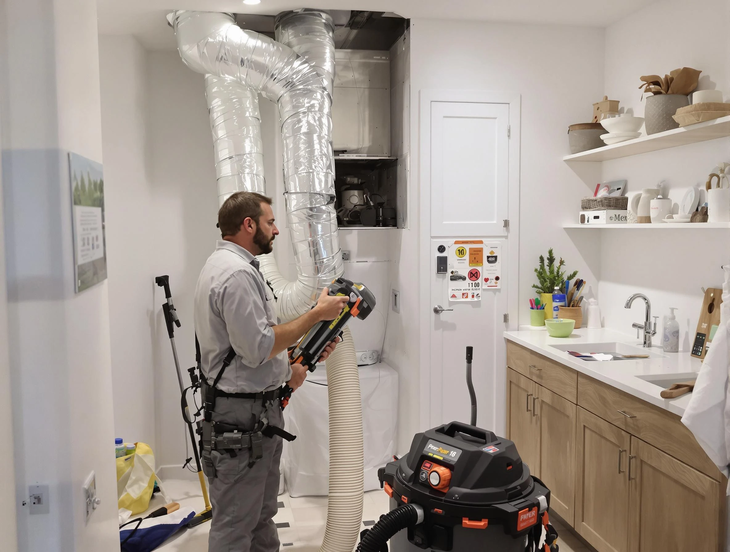 Clogged Dryer Vent Cleaning in Gardendale