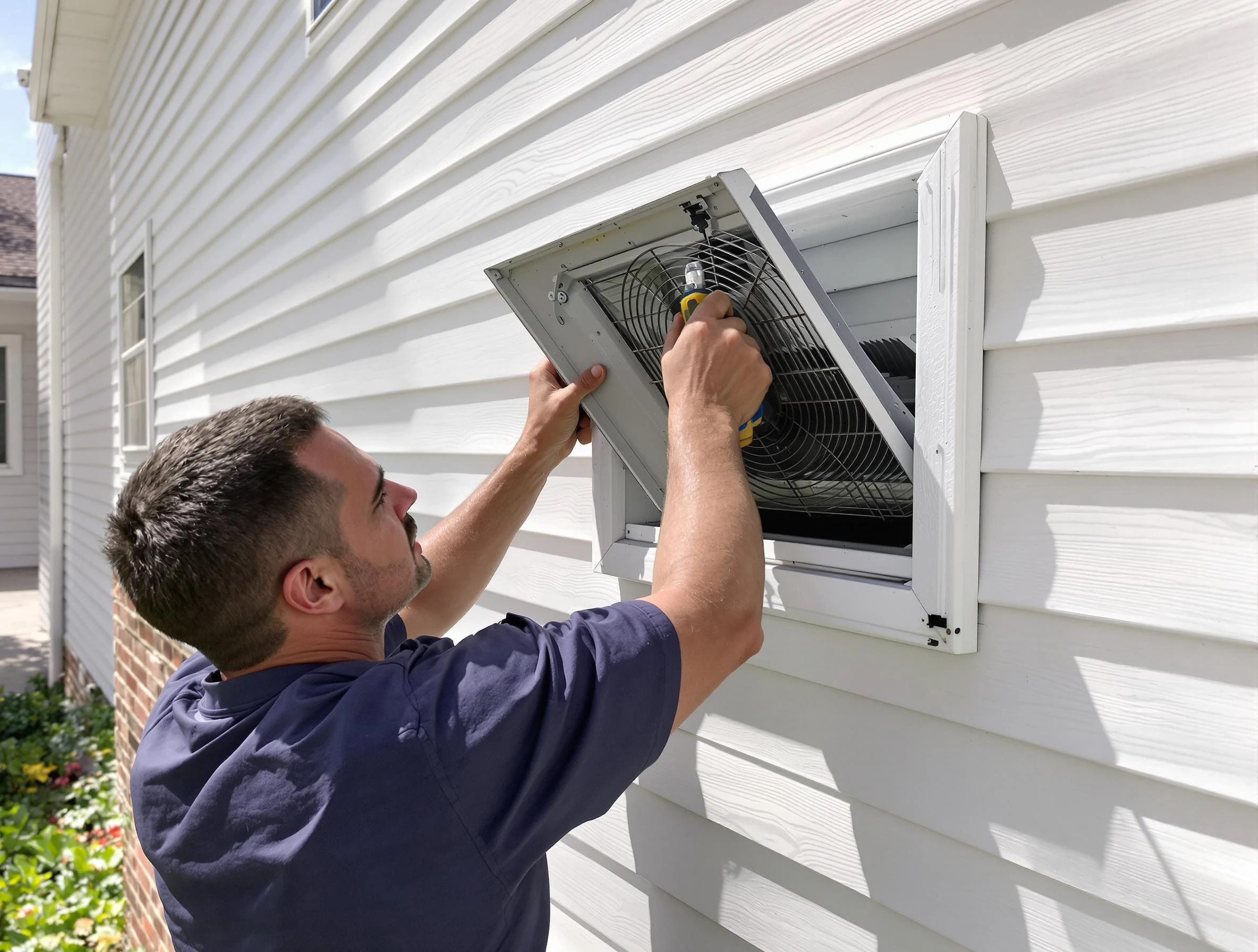 Dryer Vent Cover Replacement in Gardendale