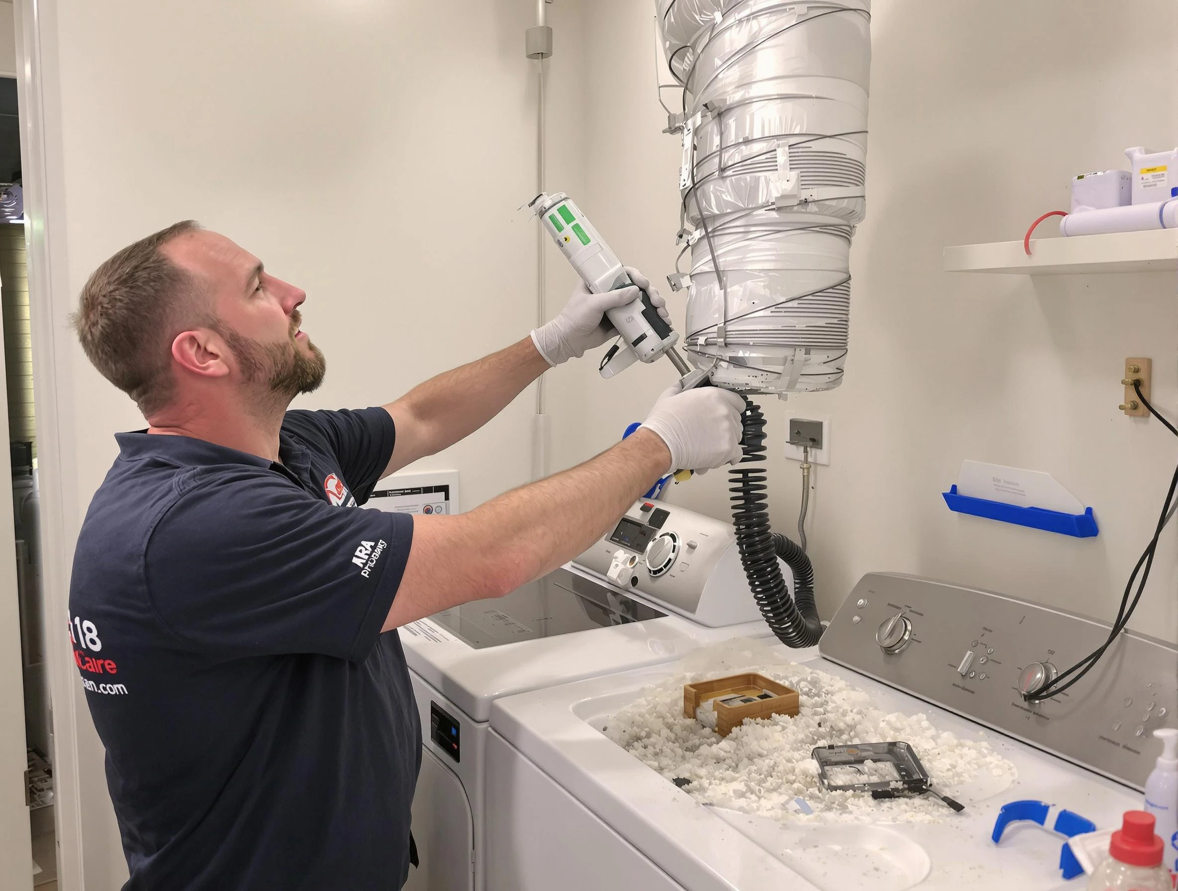 Gas Dryer Vent Cleaning in Gardendale